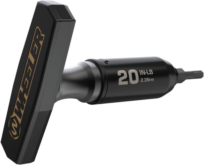 Wheeler Fat Stix Individual Limiter 10-65 Inch-Pounds with Preset Torque, Accurately Tightens, Reversible, Compatible with Fat Stix T-Handle Driver, for Gunsmithing, Reloading, and Torque Adjustment - Image 2
